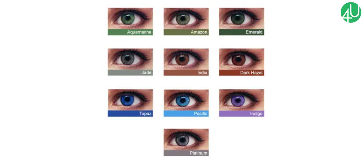 Квартальні кольорові лінзи SOFLENS NATURAL COLORS